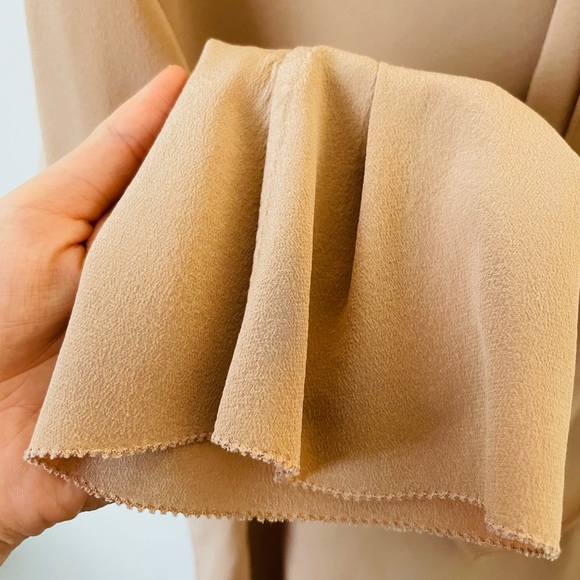 Aritiza le fou Wilfred marinet 100% silk blouse dusty pink - Picture 3 of 7